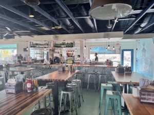 Inside The Deck Beach Bar and Kitchen