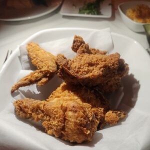 A dish at The Olde Pink House