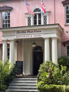 The Olde Pink House from outside