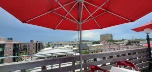 The Rooftop at the Vendue from outside