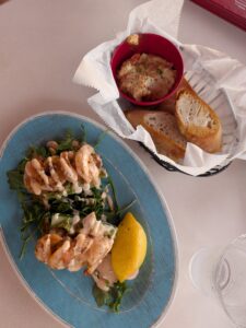 A dish at The Rooftop at the Vendue