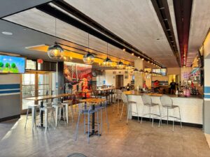 Inside Treylor Park Double Wide Diner