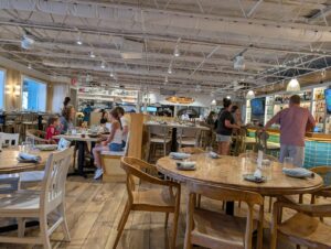Inside Ty's Roadside Coastal Kitchen