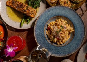 A dish at V Modern Italian