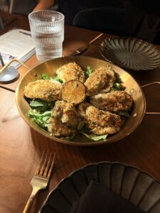 A dish at V Modern Italian