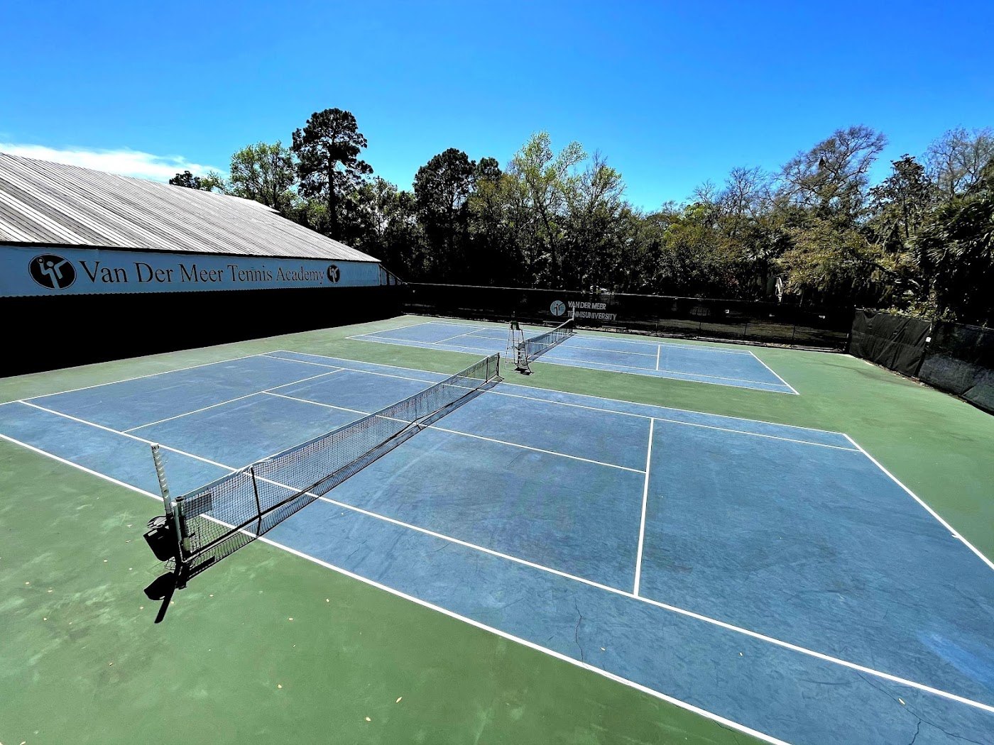 Van Der Meer Tennis Center courts
