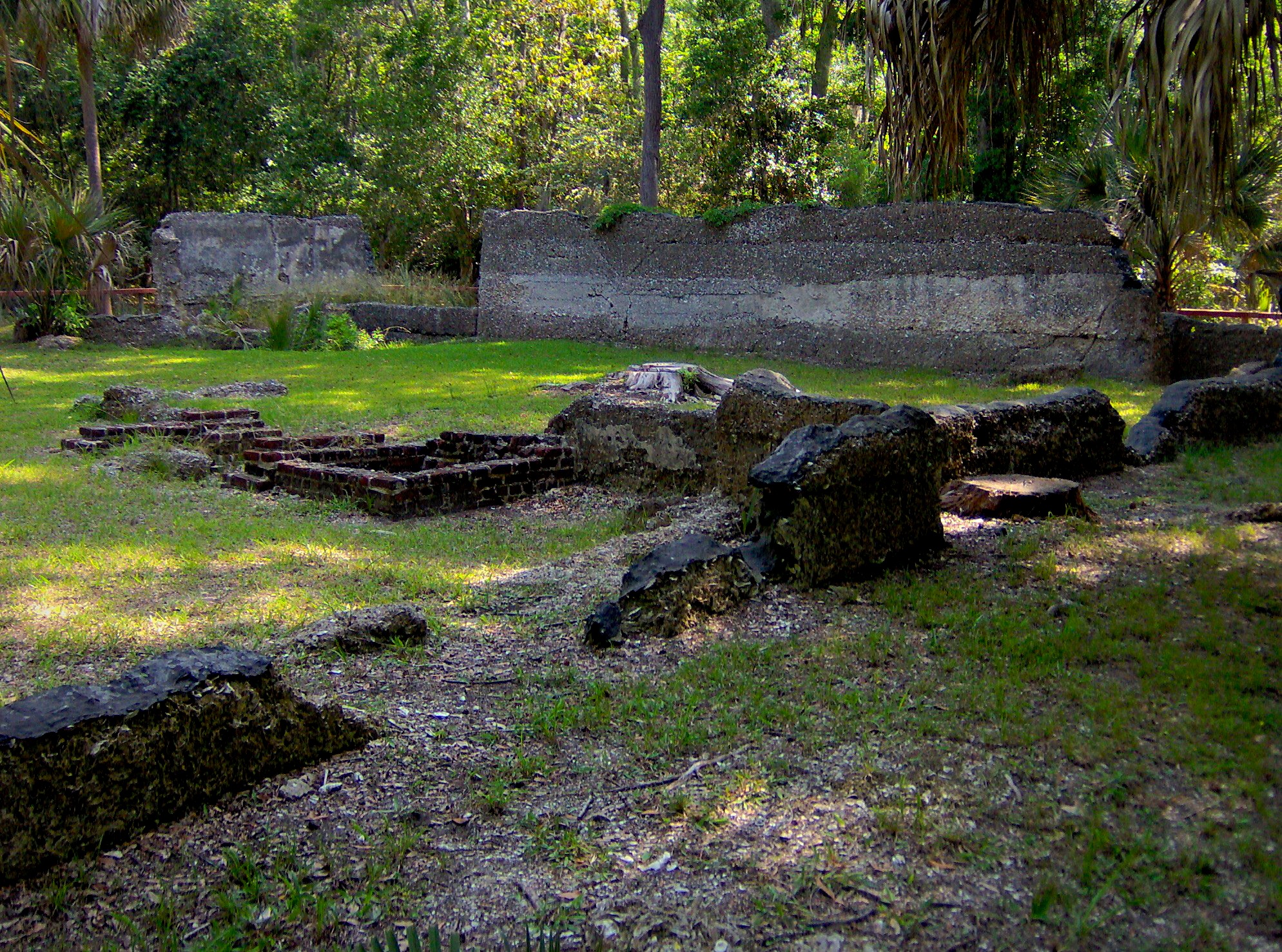 The tabby ruins at Wormsloe