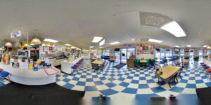 Inside Ye Ole Fashioned Ice Cream & Sandwich Cafe- Mt. Pleasant