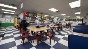 Inside Ye Ole Fashioned Ice Cream & Sandwich Cafe- Mt. Pleasant