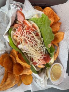 A dish at Zunzi's